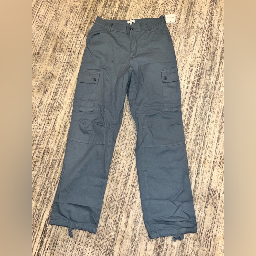 Better Be Baby Blue Cargo Pants